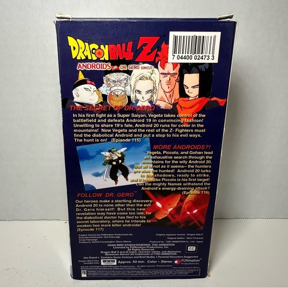 Dragonball Z VHS - Picture 3 of 5